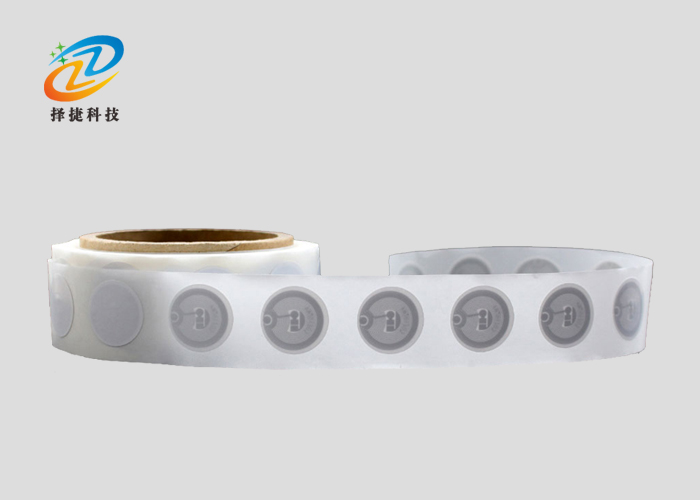 高頻空白PET標(biāo)簽 FM1108 直徑25mm實拍展示一